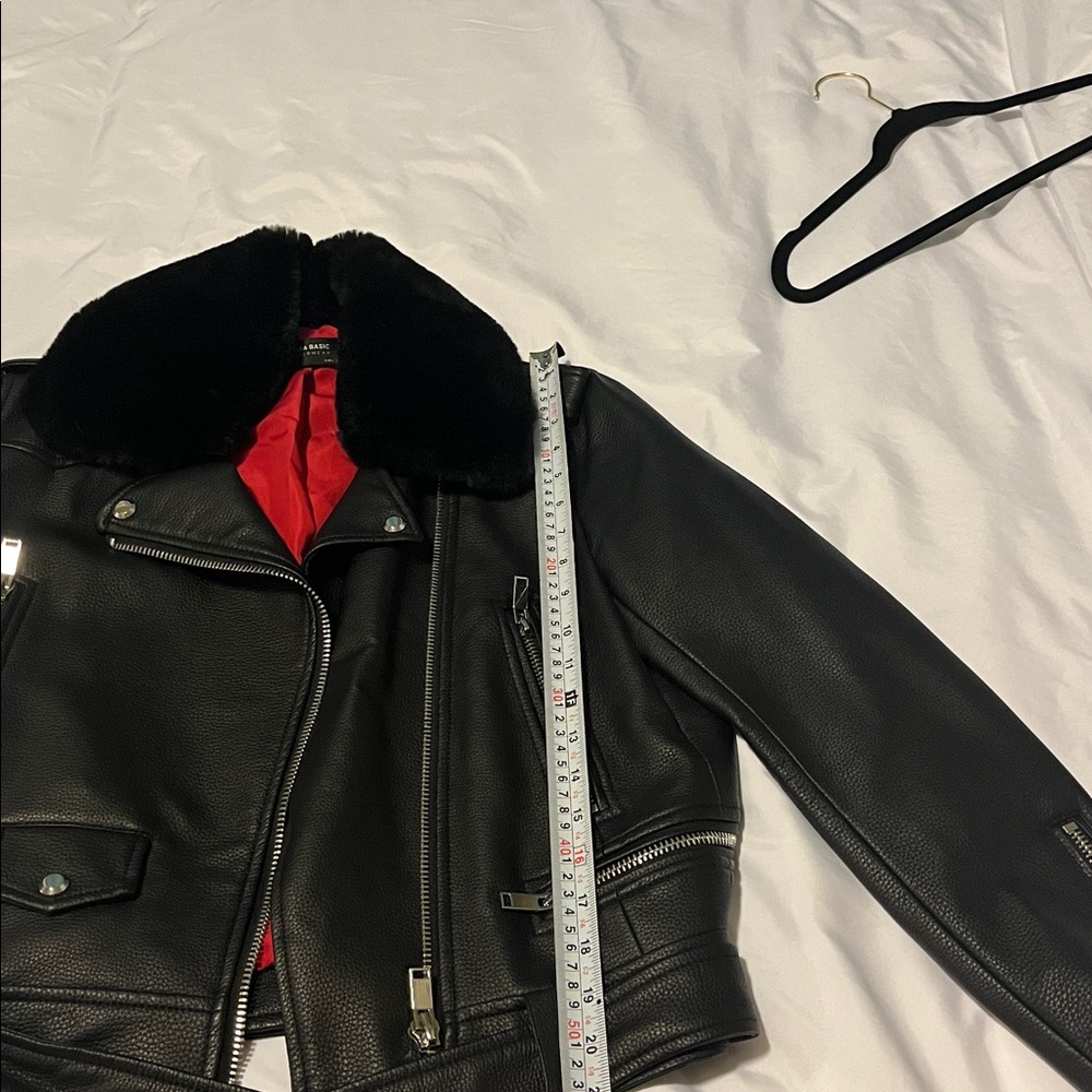 Zara moto fur jacket - Picture 12 of 16